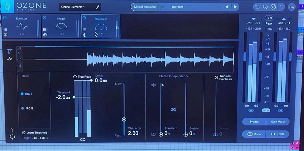 Izotope ozone 8 elements vst