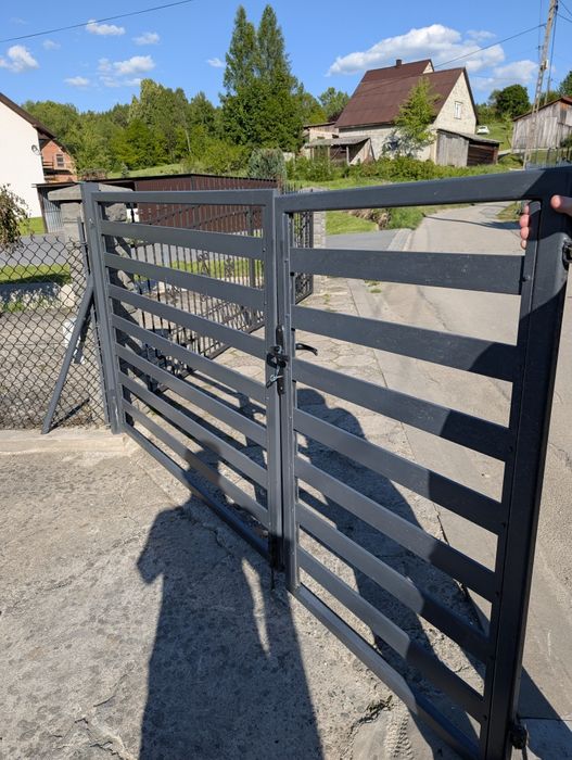 Brama/Furtka stalowa.