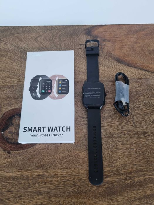 NOWY Smartwatch JUGEMAN Fitness Tracker | Rozmowy Bluetooth | IP68