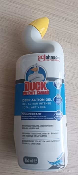 Sprzedam płyn do czyszczenia unitazow Duck 750ml