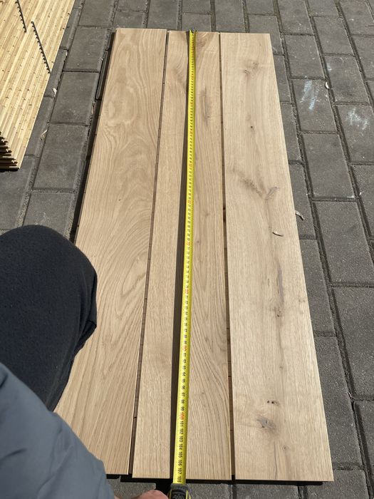 Parkiet dębowy szczotkowany – 9 m2 (NOWY)