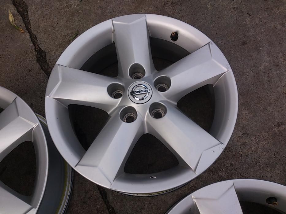 Alufelgi 16 Nissan Juke XTrail Qashqai Primera P12 Leaf Maxima 5x114,3