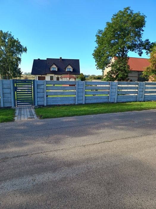 Montaż malowanie ogrodzeń betonowych