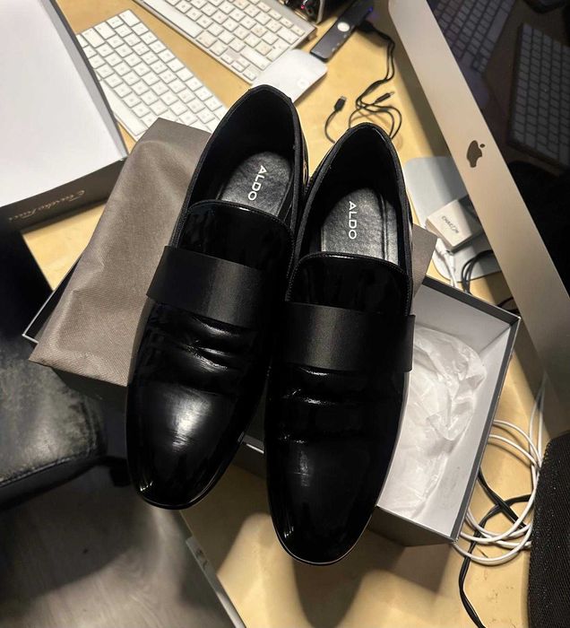 Sapatos Cerimónia ALDO (Verniz) – Tam. 44 – Como Novos (3 usos)