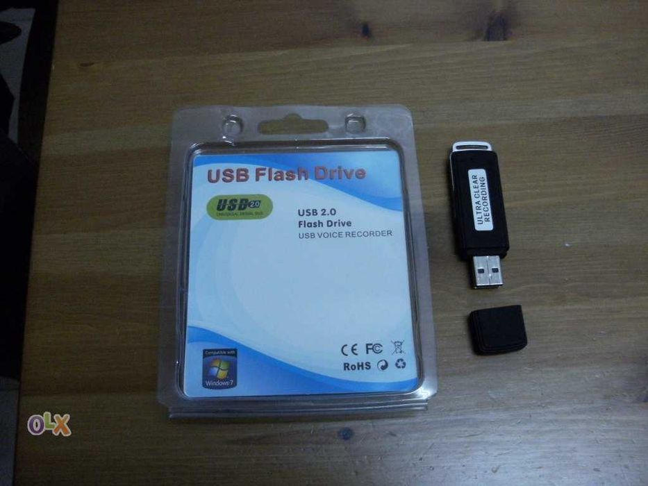 Pen 8 gb Espião ( Gravador ) Disfarçado