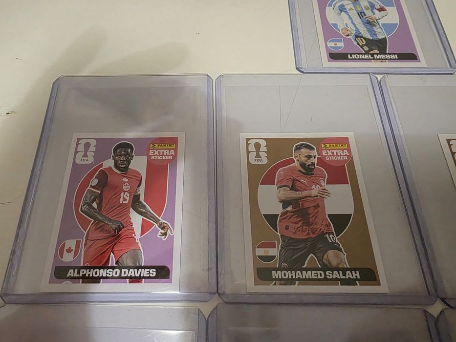 Lote de 9 Extra Stickers do Mundial 2026