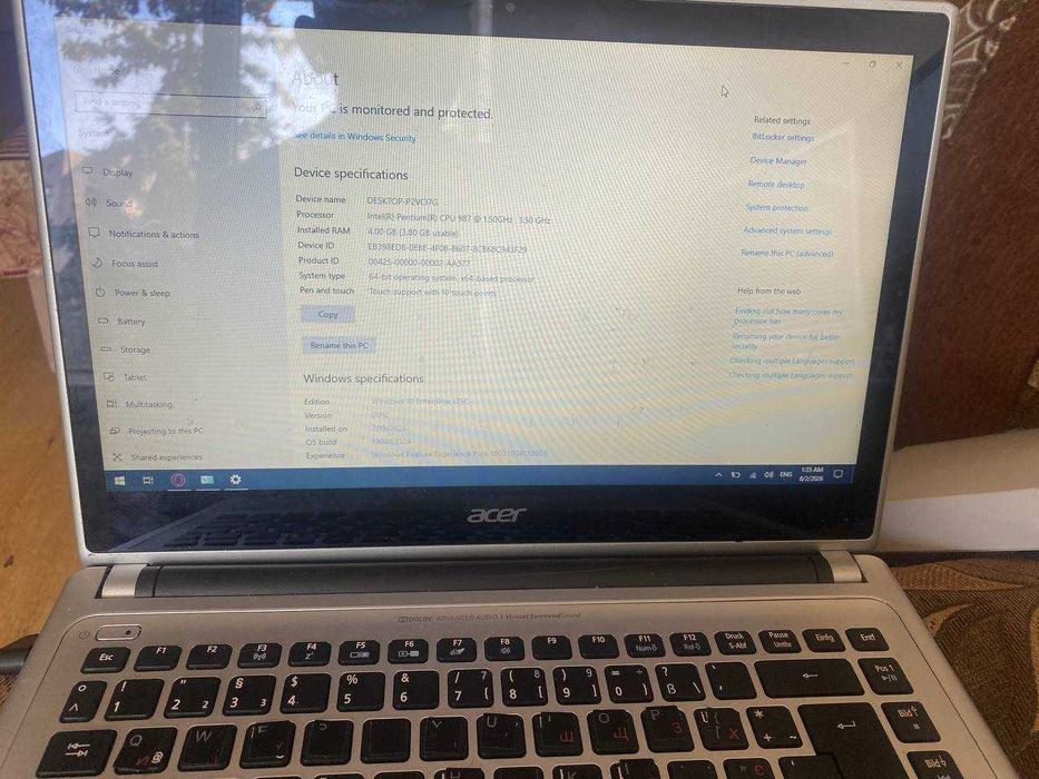 ноутбук acer aspire v5-341