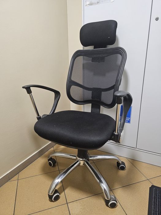 Krzesło biurowe, ergonomiczne, obrotowe, fotel komputerowy