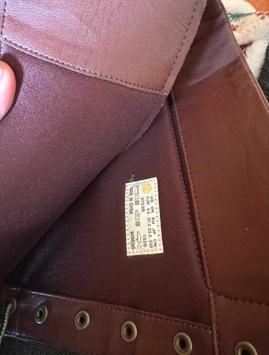 Botas Timberland castanho escuro 37,5