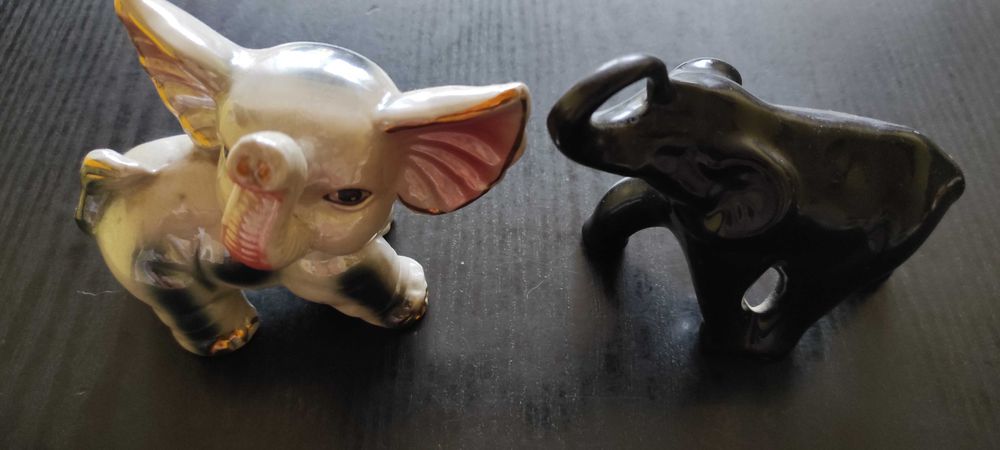 Figurka słonia z PRL