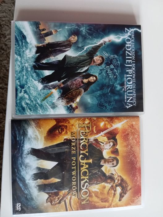 Filmy DVD Percy Jackson Morze Potworów, Złodziej Pioruna