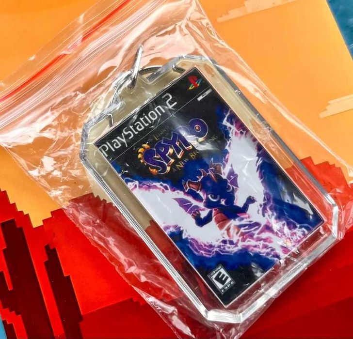 Brelok Spyro: A New Beginning - mini okładka gry PS2