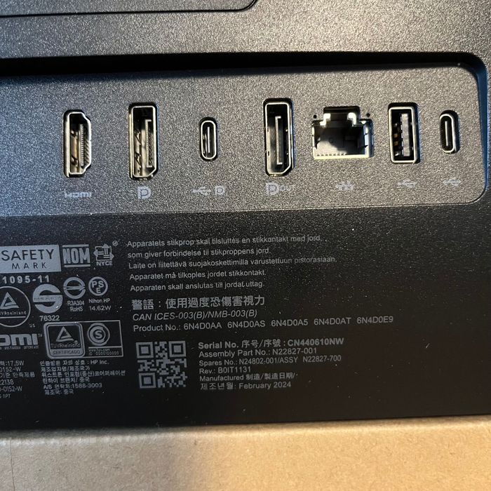 Монітор HP діагональ 23,8