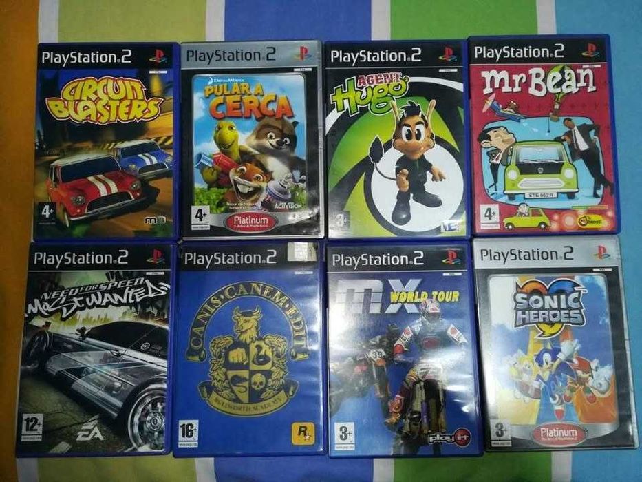 Playstation 2 + 16 Jogos + Dual Shock