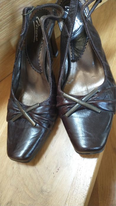 Buty skórzane r.37