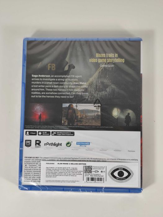Alan Wake II: Deluxe Edition - PS5 - Selado