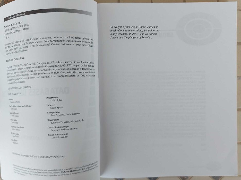 Databases DeMYSTiFieD - A Self-teaching Guide