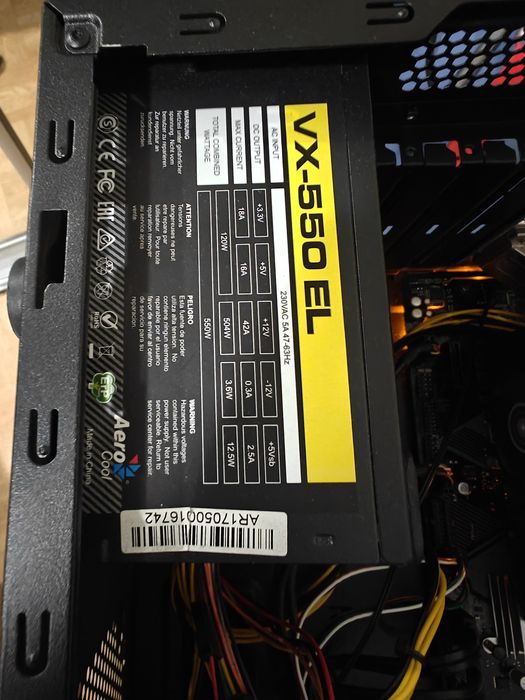 Ігровий ПК Ryzen 7 (8 ядер/16 потоків) / 16GB DDR4 / GTX 1050 Ti 4GB / Новий SSD 256 Gb )