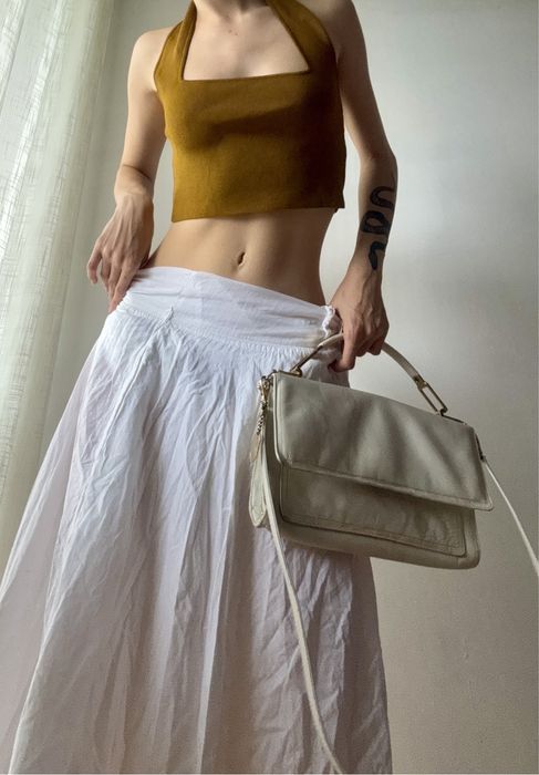 Wiskozowy top dzianinowy zara 36 S