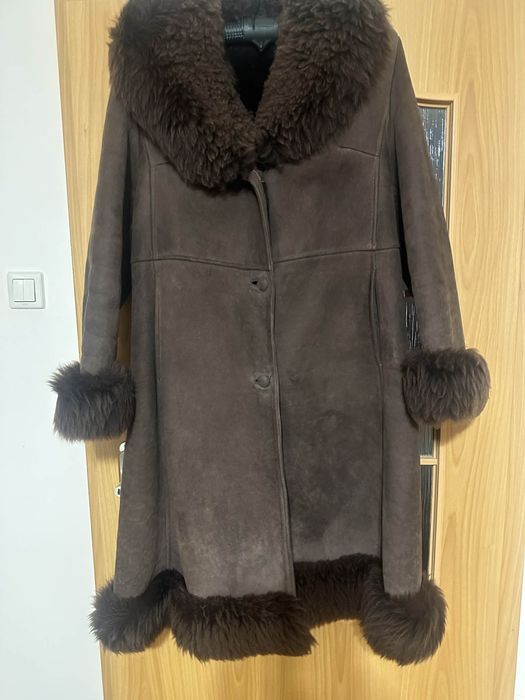 Kożuch damski - naturalny