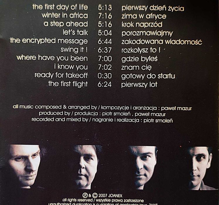 P.M. Electric Quartet  Unikat