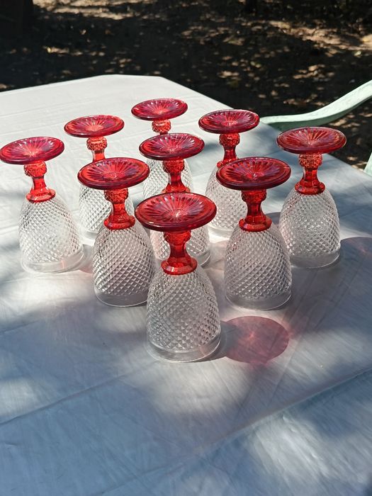 Copos de vidro de mesa
