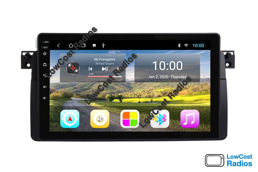 MARÇO!!! Rádio BMW Série 3 - E46 ANDROID 15 GPS 2DIN Wifi, BT