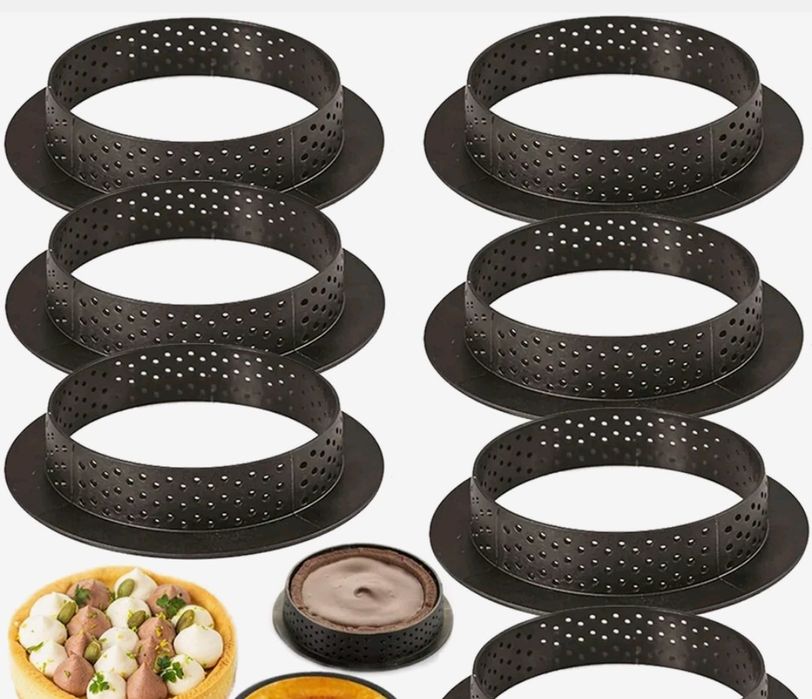 Moldes perfurados  para pastelaria