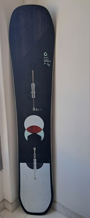 Prancha Burton Custom e fixações Burton