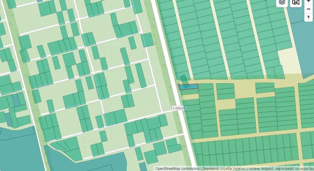 Продаж земельної ділянки під житлову забудову, площа 8.22 сот.