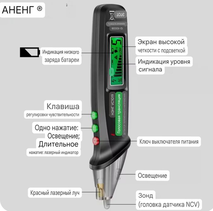 Индикатор обнаружитель цепи