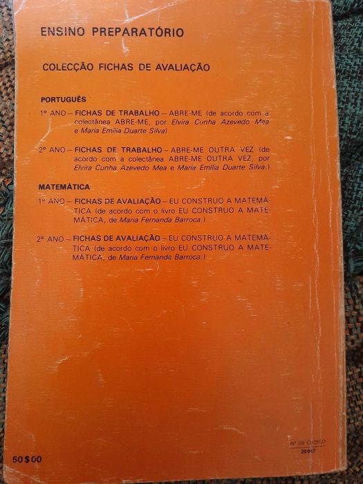 Fichas de trabalho
