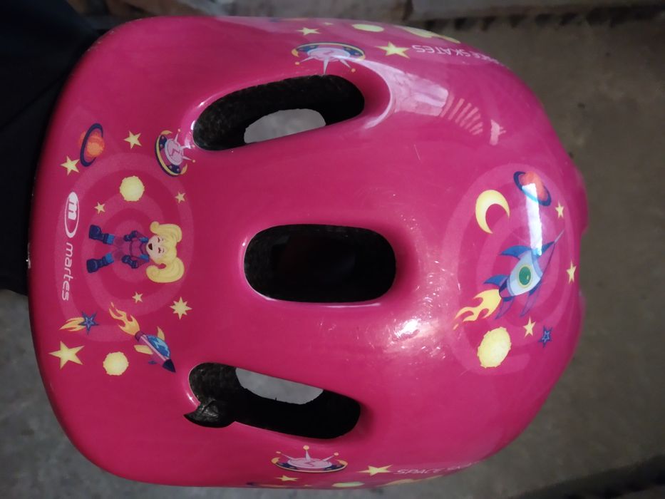 Kask dla dziewczynki
