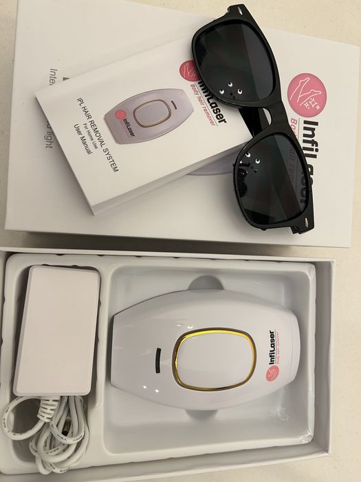 Depilação Infilaser IPL - 5 níveis de intensidade