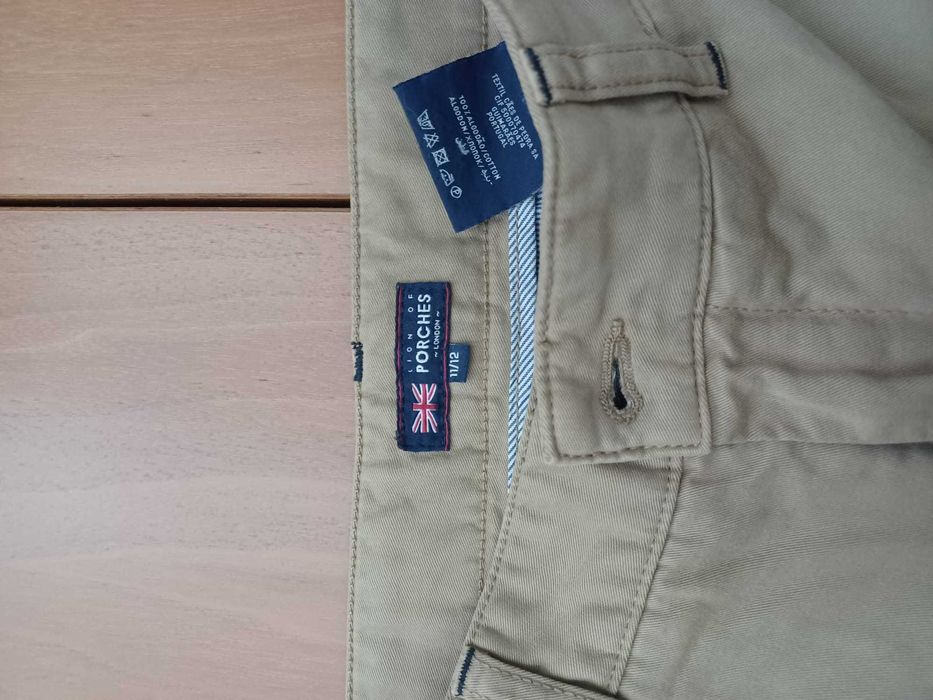 Calças Bege Chino, Lion of Porches, 11/12 anos