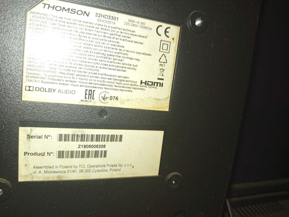 TV Thomson ótimo estado