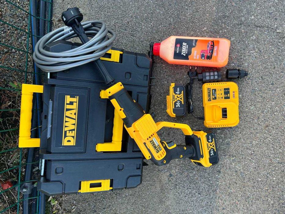 Мийка портативна DeWalt 36 V мийка високого тиску