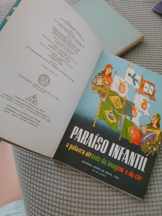 Livro Paraíso Infantil - a palavra através da imagem e da cor