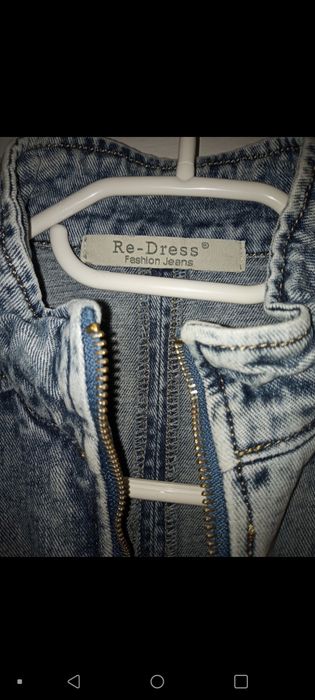 Długa katana jeansowa Re-Dress rozm XS