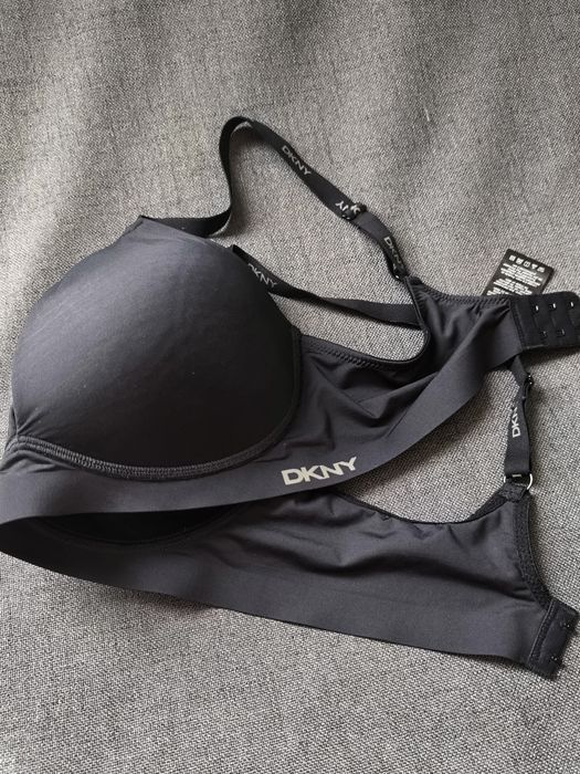 Бюстгальтер черный DKNY без косточек