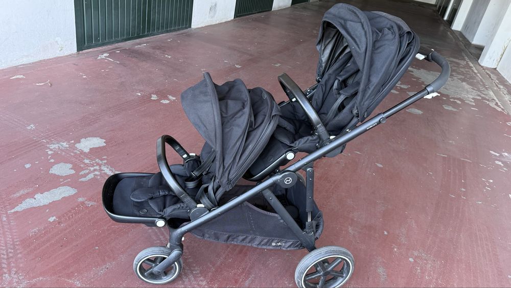 Cybex gazelle S com duas cadeiras passeio Cybex (gêmeos)
