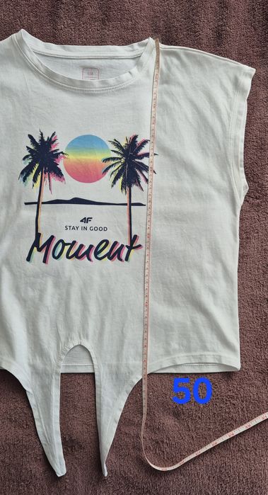 T-shirt dziewczęcy 4F rozmiar 158