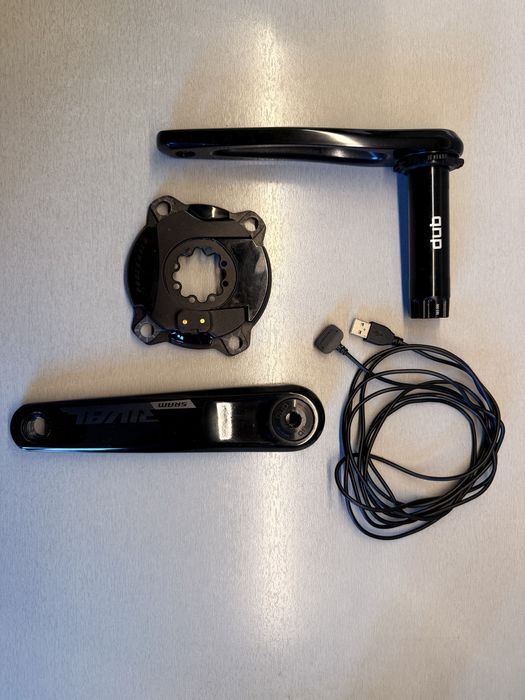 Pomiar mocy Sram  Rival  AXS Giant Power Halo 1 korba