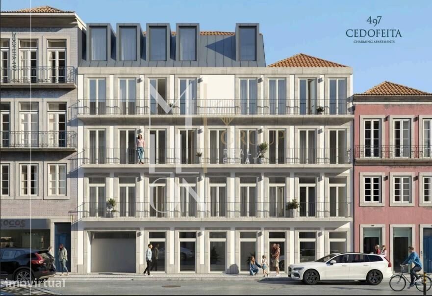 Apartamento de luxo T3 duplex rua de Cedofeita com 2 lugares de garage