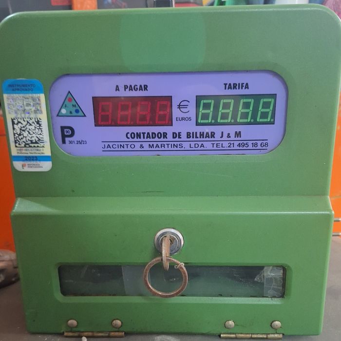 Vendo Contador de Snooker antigo