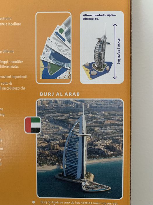 Puzzle 3D - Burj Al-Arab (Dubai)