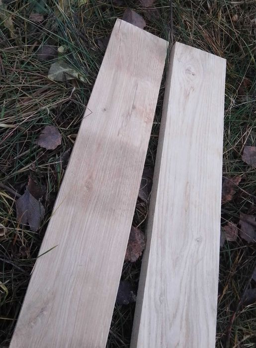 Szlifowana deska dębowa 100 cm, masywna