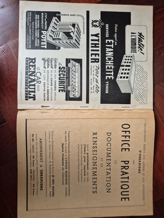 Revista Urbanisme - n 115, 1949
