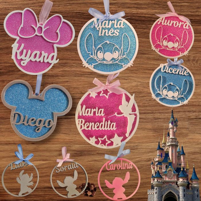 Bolas/enfeites de natal personalizados