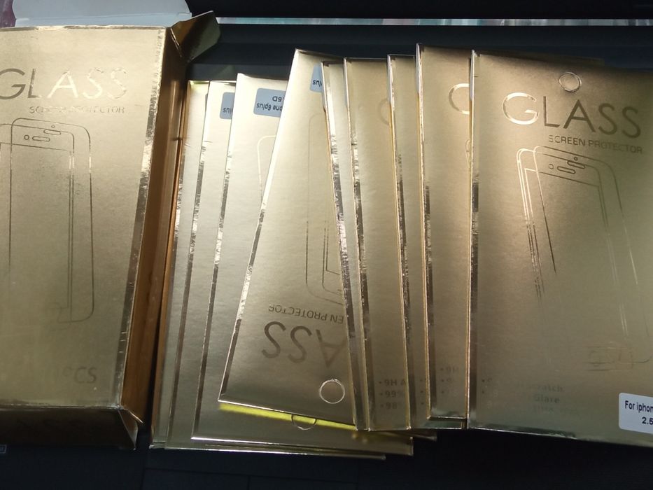 Захисне скло Apple iPhone 6plus 10 штук